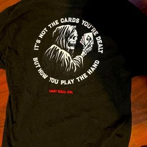 Last Call T-Shirt mens xl